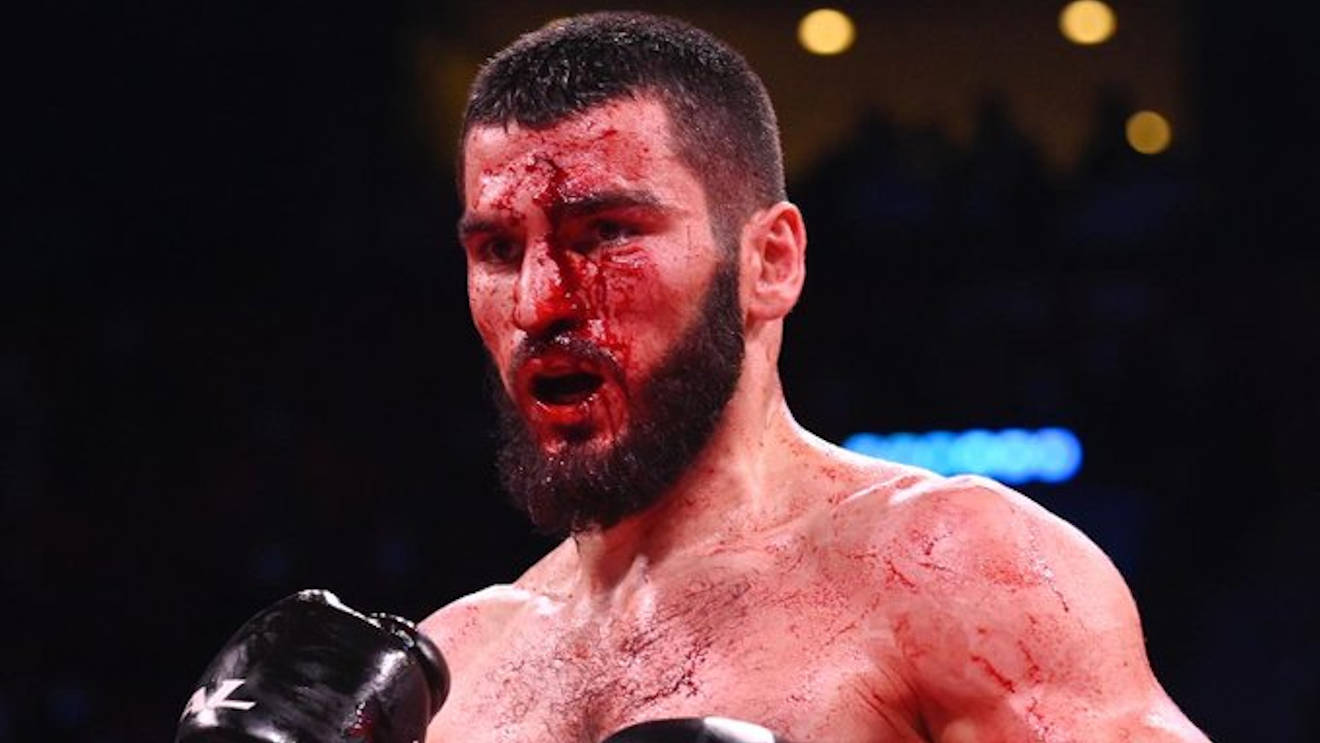 Bloodied Artur Beterbiev bludgeons Marcus Browne to defeat in nine rounds - The Punch Junkie