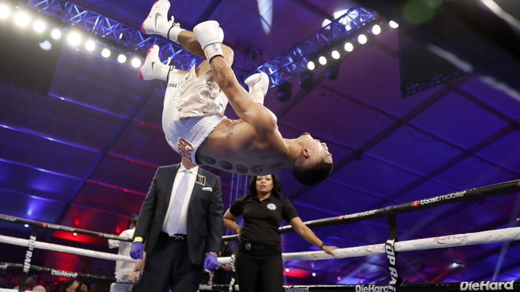 Photos: Teofimo Lopez knocks out Pedro Campa in comeback fight - The Punch Junkie