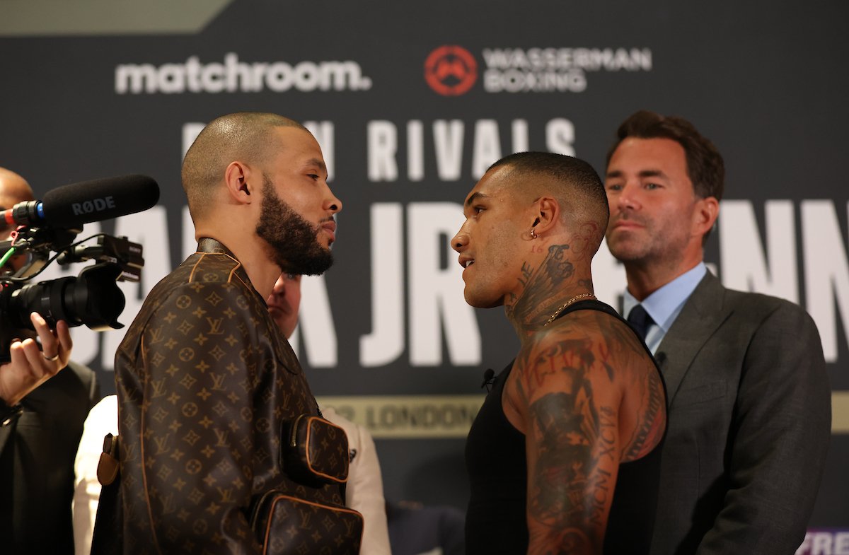 Chris Eubank Jr. and Conor Benn face off at opening press conference - The Punch Junkie